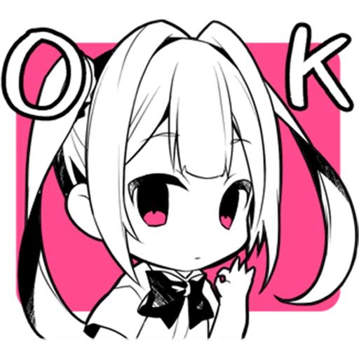 Sticker “Manga-chan-3”