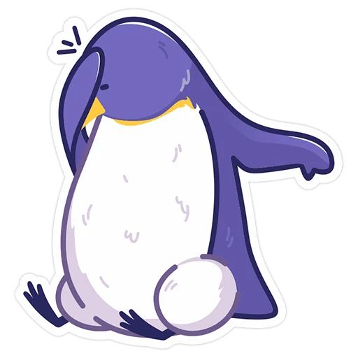 Sticker “Harsika The Pinguin-3”