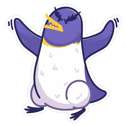 Sticker “Harsika The Pinguin-5”
