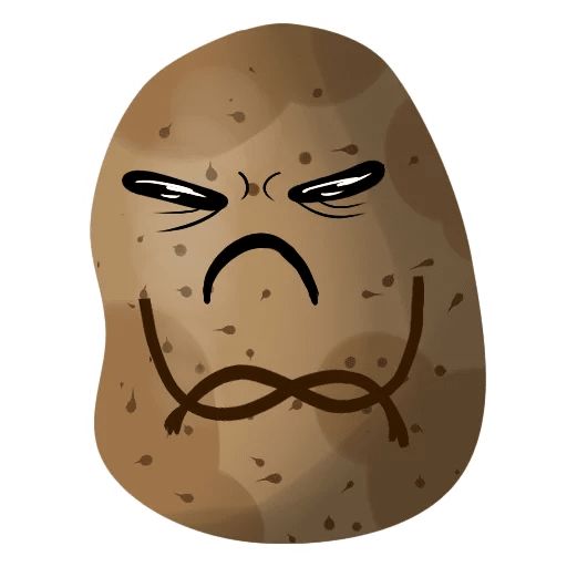 Sticker “Potato-8”