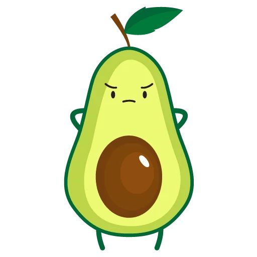 Sticker “avocado-3”