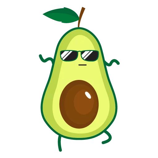 Sticker “avocado-6”