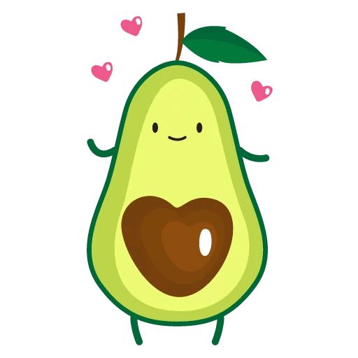Sticker “avocado-7”