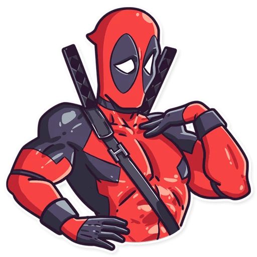 Sticker “Deadpool-12”