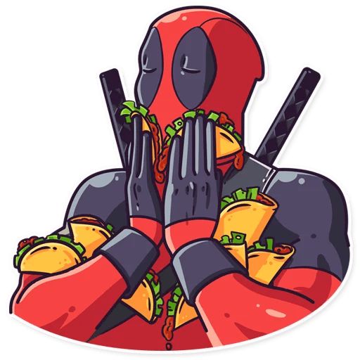 Sticker “Deadpool-8”