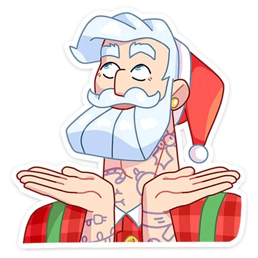 Sticker “Santa-2”