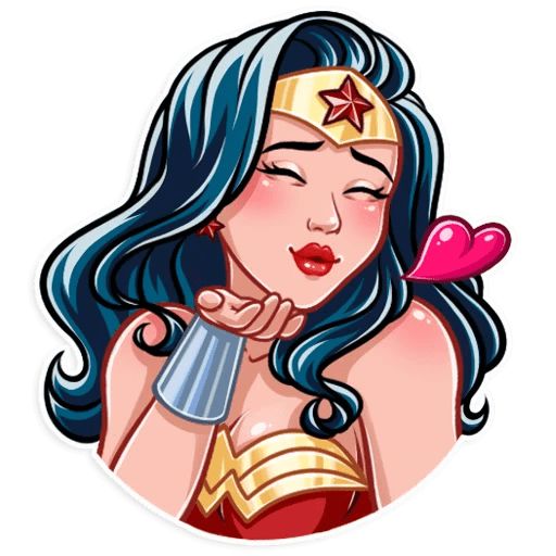 Sticker “Wonder Woman-2”