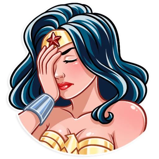 Sticker “Wonder Woman-7”