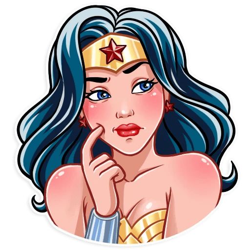 Sticker “Wonder Woman-8”