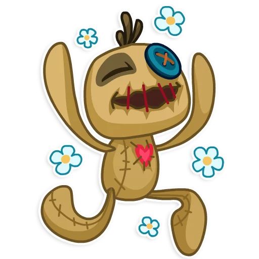 Sticker “Voodoo Doll Chumbo-12”