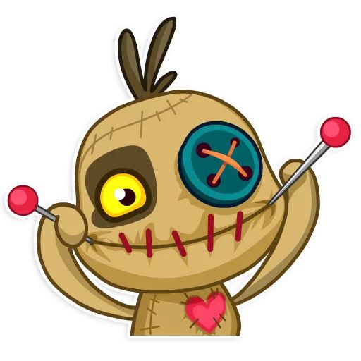 Sticker “Voodoo Doll Chumbo-3”