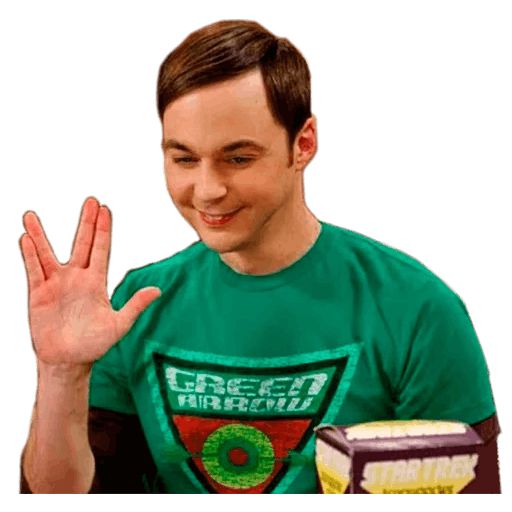 Sticker “Sheldon Cooper-3”