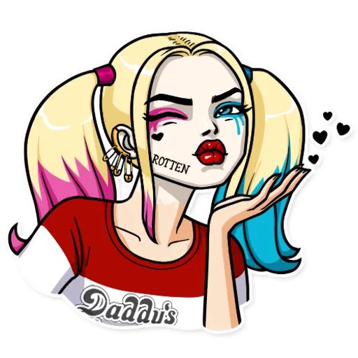 Sticker “Harley Quinn-2”