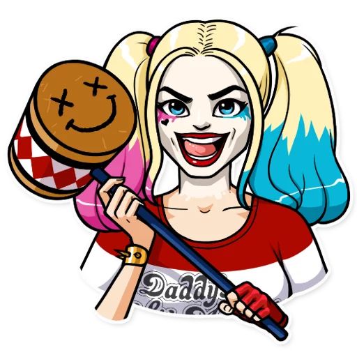 Sticker “Harley Quinn-4”
