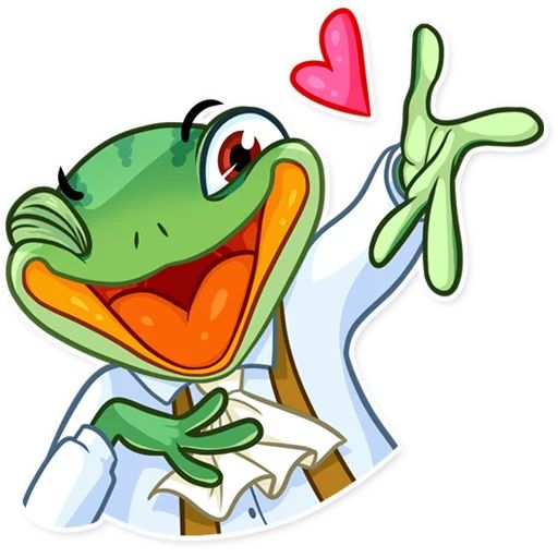 Sticker “Banker Frog-2”