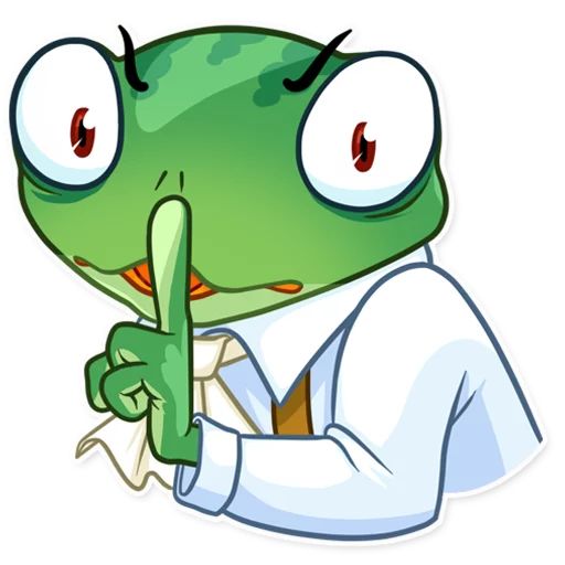 Sticker “Banker Frog-6”