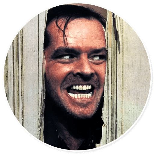 Sticker “Jack Nicholson-7”