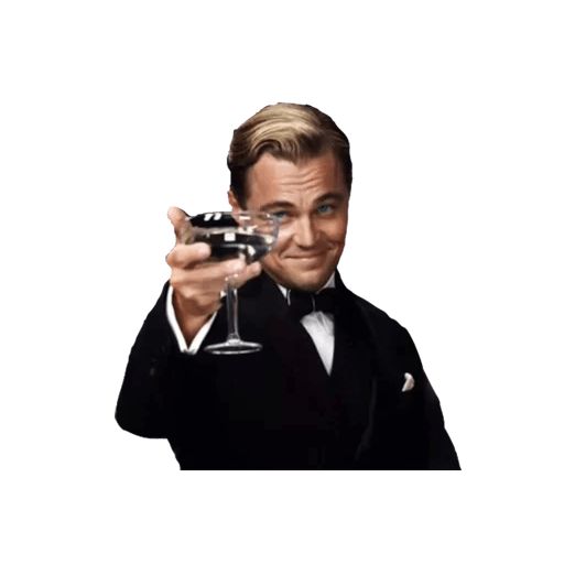 Sticker “DiCaprio-1”