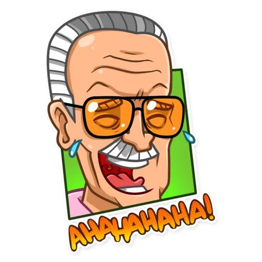 Sticker “Stan Lee-1”