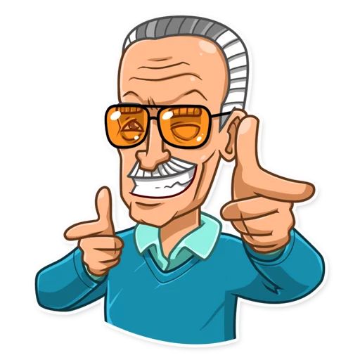 Sticker “Stan Lee-10”