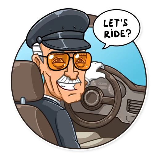 Sticker “Stan Lee-6”