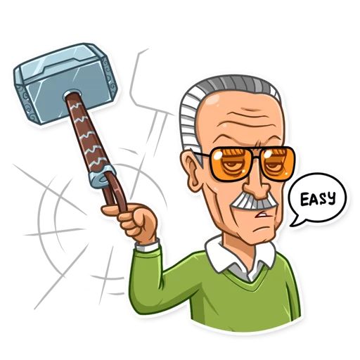 Sticker “Stan Lee-9”