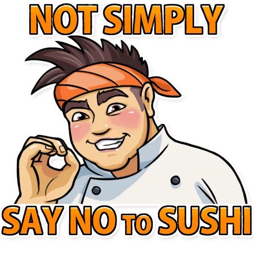 Sticker “Sushi Chief-11”
