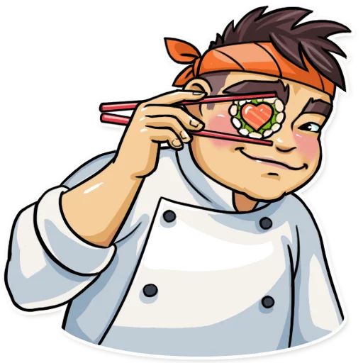 Sticker “Sushi Chief-2”