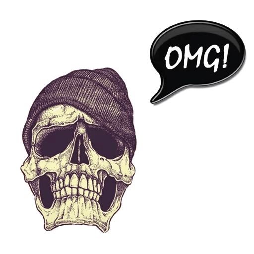 Sticker “Skull-5”