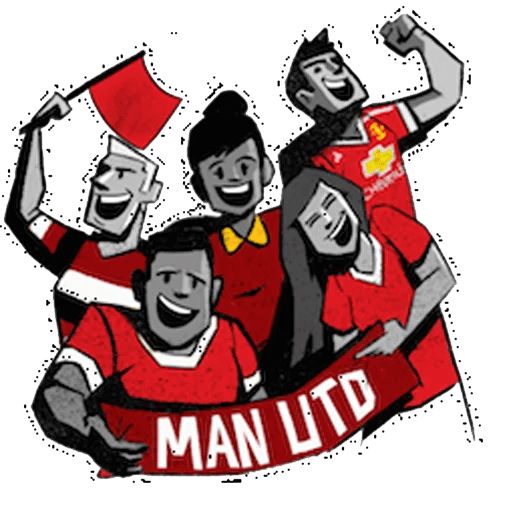 Sticker “Manchester United-4”