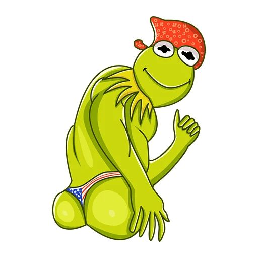 Sticker “Kermit The Frog-3”