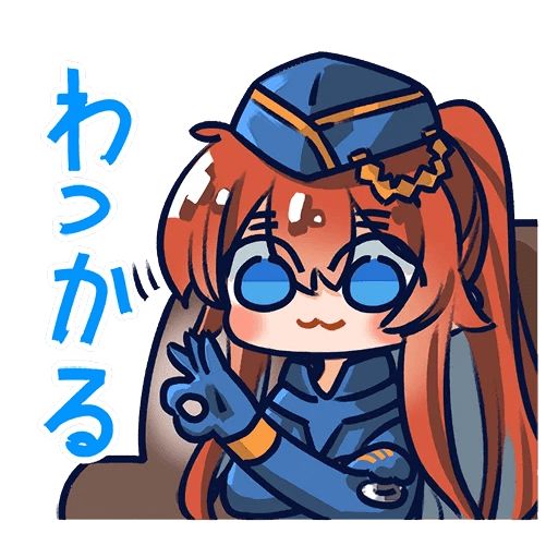 Sticker “Girls' Frontline-12”