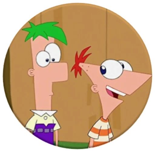 Sticker “Phineas and Ferb-1”