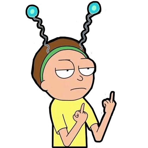 Sticker “Rick and Morty-4”