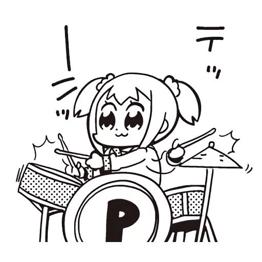 Sticker “Popuko-9”