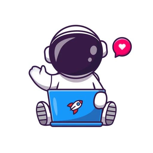 Sticker “Spaceman-2”