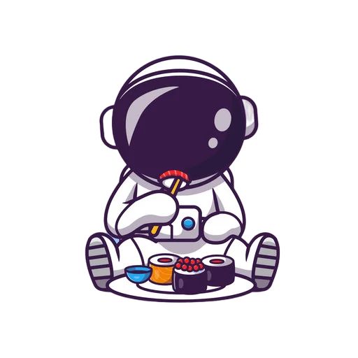 Sticker “Spaceman-4”