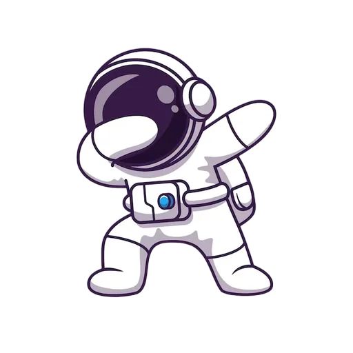 Sticker “Spaceman-5”