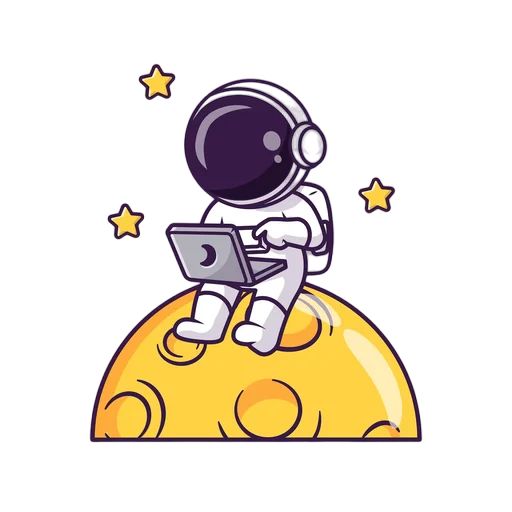 Sticker “Spaceman-6”