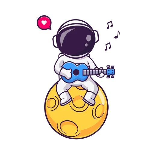 Sticker “Spaceman-7”