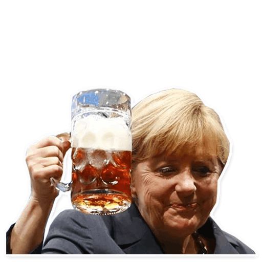 Sticker “Merkel Pack-10”