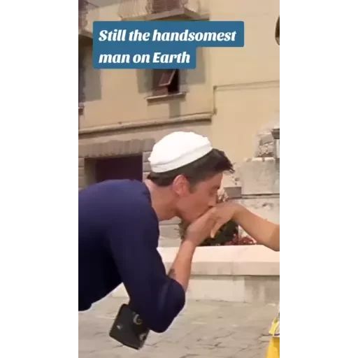 “Alain Delon” animated sticker set for Telegram