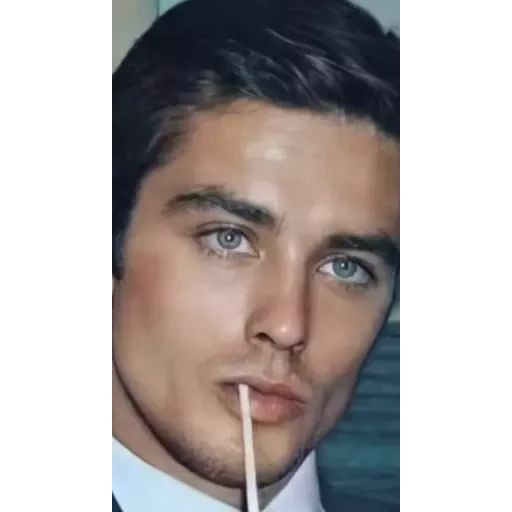 “Alain Delon” animated sticker set for Telegram