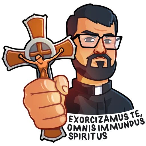 Sticker “Lutheran Pastor-9”