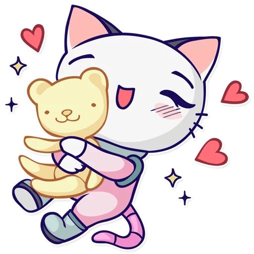 Sticker “Astro Kitty-3”