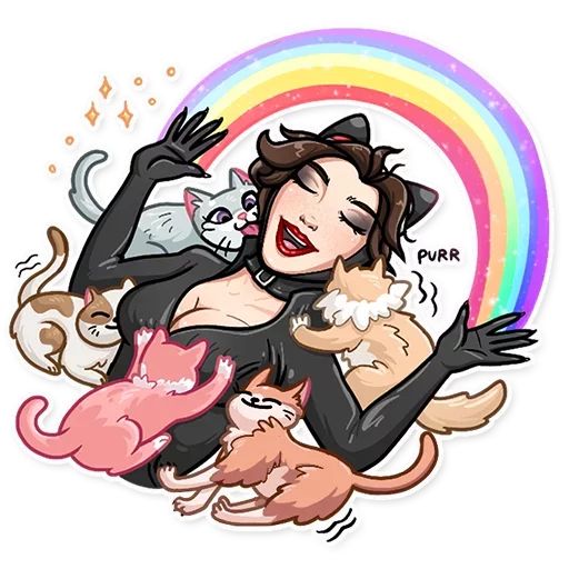 Sticker “Catwoman-9”