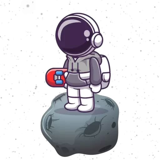 Sticker “Space Life-12”
