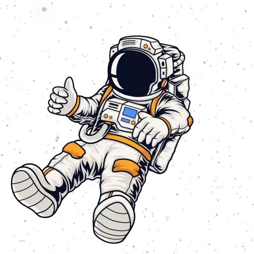 Sticker “Space Life-4”