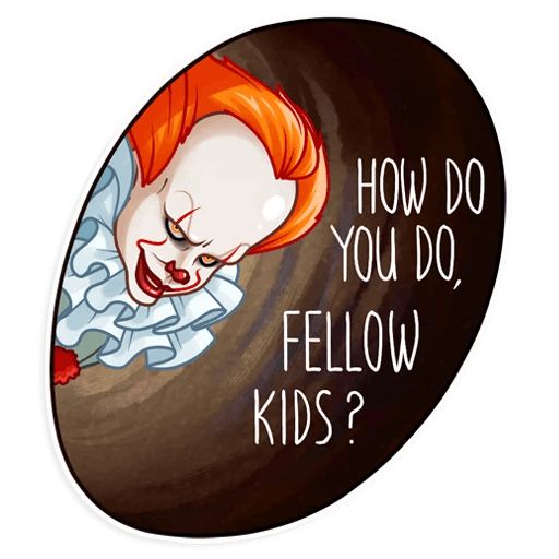 Sticker “Pennywise-10”