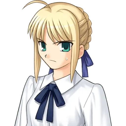 Sticker “Saber — Fate/stay night-10”